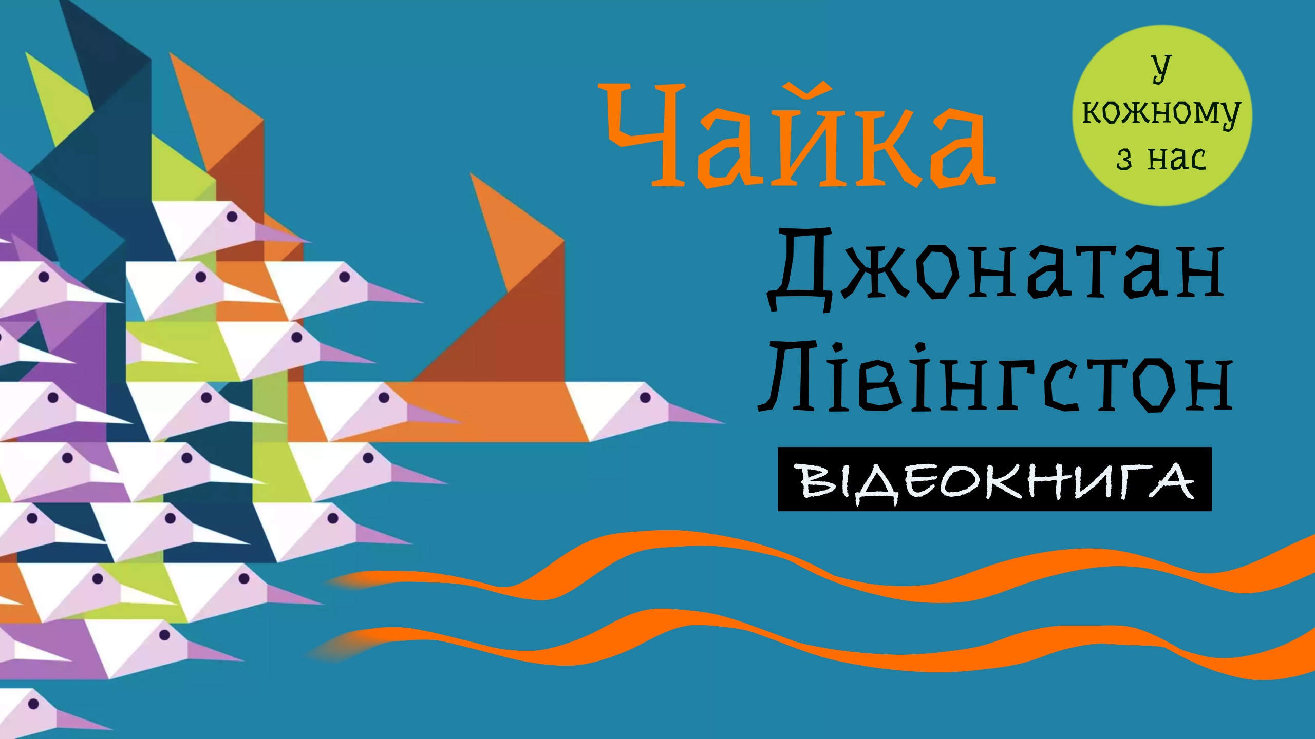 Обкладинка відеокниги: "Чайка Джонатан Лівінгстон"